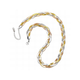 Elizabeth Triple Snake Chain Necklace