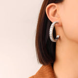Helena Baguette Hoops