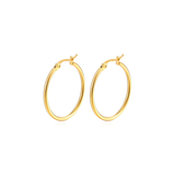 Sade Oversized Gold Hoop Earrings