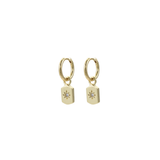 Vega Gold Plated Hoops